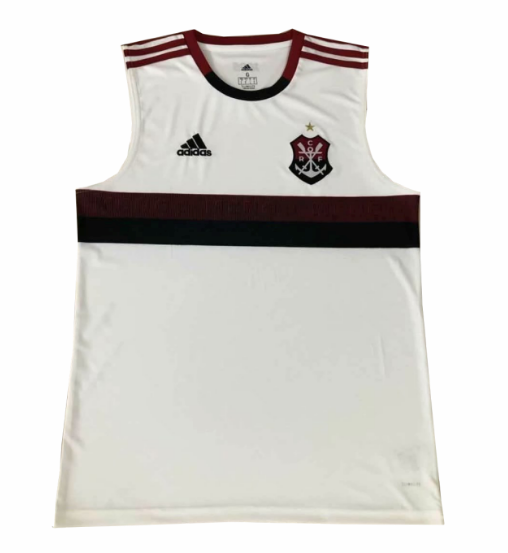 Camiseta de fútbol blanco 2019-2020 Flamengo Chaleco